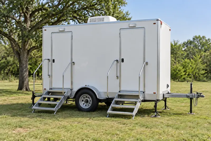 Portable sanitation option for rental planning