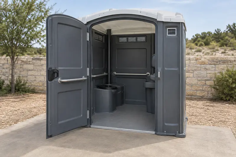 Portable sanitation option for rental planning